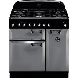 Rangemaster Elan 90cm Dual Fuel 100680 Range Cooker in Royal Pearl